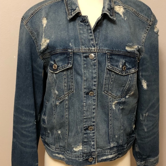 NWT American Eagle Denim Jacket XL - Picture 2 of 6